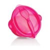 D_719901-MCO70804676845_072023-O.jpg Porta Comida Bebé Rosa Plato Tapa Cuchara Nuby Bol Rosa