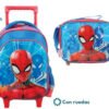 D_721598-MCO29148470393_012019-O.jpg Morral Ruedas Y Lonchera Avengers Spiderman Vengadores Niño Azul