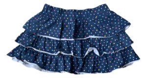 D_721836-MCO77775482939_072024-O.jpg Falda Niña Falda Colores Marca Gef Ropa Niña Azul Acero Lunares 4