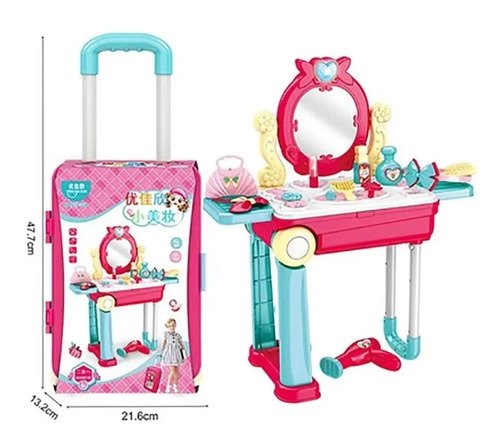 D_722030-MCO44203509564_112020-O.jpg Tocador Kit Belleza Portatil Tocador Para Niños Juguetes