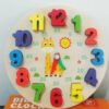 D_722654-MCO53073450262_122022-O.jpg Juguete Montesorri, Reloj Didáctico Juegos Madera Aprender