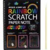 D_723023-MCO40222899247_122019-O.jpg Libreta Artística Cuaderno Rainbow Negro Colores Manualidade