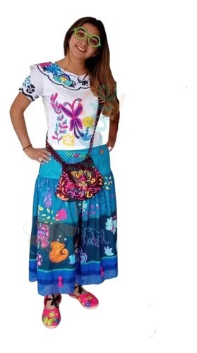 Disfraz Mirabel Encanto Vestido Disney Mujer