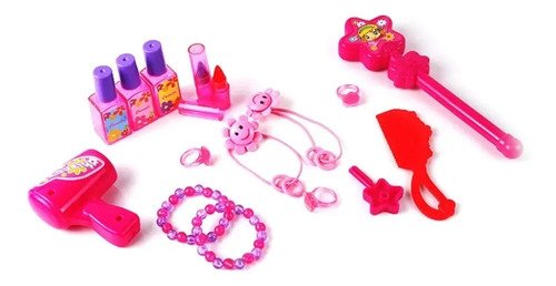 Juego Tocador Maquillaje Niñas Juguete Portátil Regalo