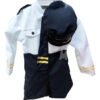 Disfraz Profesiones Traje Piloto Avion Niño Negro Todo Incluido Excelente Material