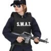 D_724995-MCO94237187444_102025-O.jpg Disfraz Swat Fbi Chaleco Policia Con Accesorios Negro Unica