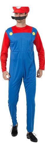 D_725011-MCO72451196060_102023-O.jpg Disfraz Mario Bros Adulto Nintendo Disfraces Hombre Mundocut