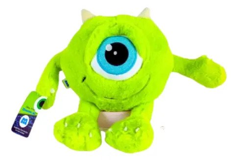 Mike Wazowski 35 Cm | Peluche Suave, Adorable Monsters Inc Verde