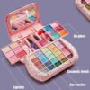 Set De Maquillaje Premium Para Niñas En Bolso Y Accesorios