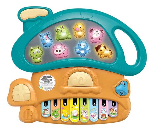 Piano Para Bebes Con Melodías Y Luces
