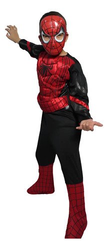 D_727159-MCO89132032242_082025-O.jpg Disfraz Spiderman Negro Alta Calidad Hombre Araña Fare From Home