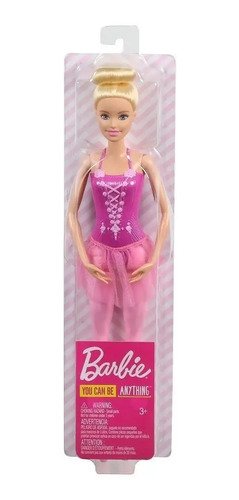 Muñeca Barbie Bailarina De Ballet Vestico Rosa