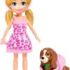 Polly Poccket Disfraces Muñeca Set X4 Disfraces Con Perro
