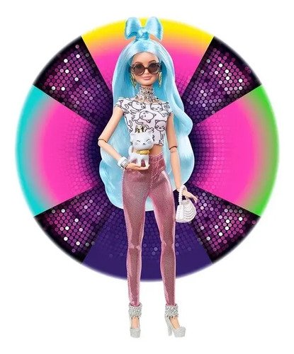 D_728752-MCO73482764970_122023-O.jpg Barbie Extra Delux 30 + Looks Muñeca Original Ropa