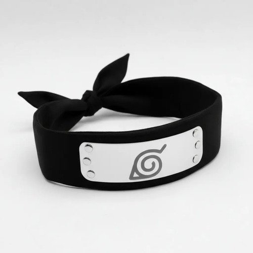 Bandana Naruto Banda Cosplay Con Insignia Metálica