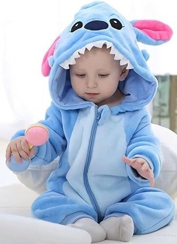 D_729648-MCO95208457567_102025-O.jpg Disfraz Stitch Para Bebé Diseño Premium Alta Calidad