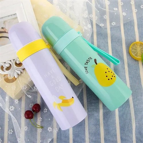 Termo Botella Frutas Animadas Ulu Ulu