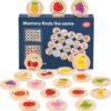 Juego De Memoria Temática Frutas X20 Piezas
