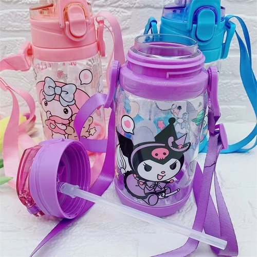 D_731009-MCO82074035611_012025-O.jpg Botilito Botella Agua 400ml Sanrio Melody, Kuromi Cinnamorol