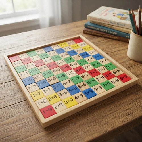 D_732546-MCO116366018353_082026-O.jpg Juego Tablas De Multiplicar Matemáticas Fácil Niños Juguetes 100