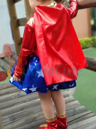 D_732634-MCO54973750288_042023-O.jpg Disfraz Niña Mujer Maravilla Disfraces Wonder Woman Difraz Niña