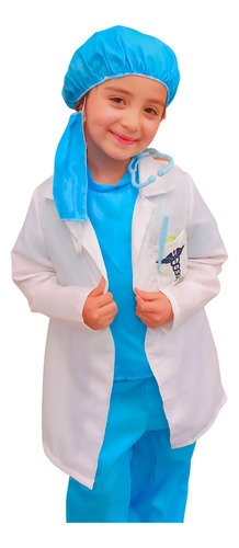 D_732634-MCO90831903614_082025-O.jpg Disfraz Doctor Médico - Traje + Bata+ Accesorios Disfraces