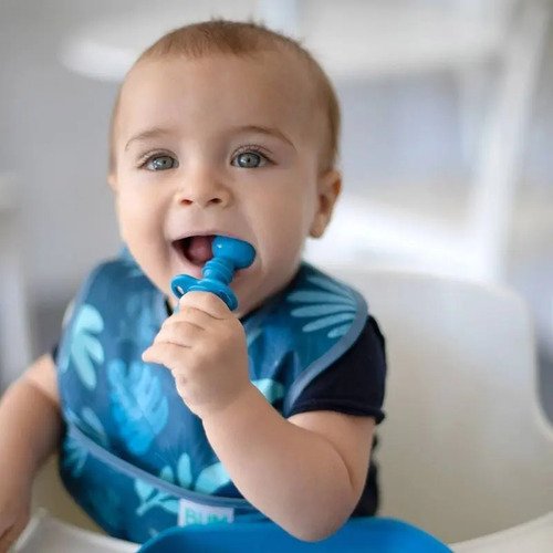 Set Cubiertos Azul Oscuro Bebés Cuchara Tenedor Pequeños