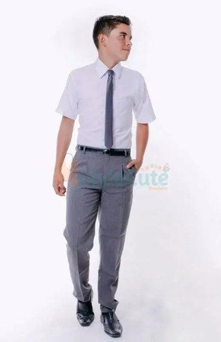 D_734720-MCO31749364083_082019-O.jpg Pantalón Lino Escolar Para Colegio Gris Niños