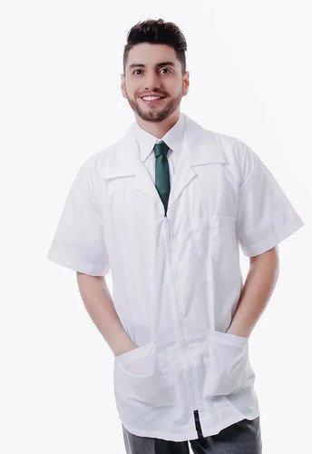 D_735829-MCO53250790388_012023-O.jpg Bata Laboratorio Adulto Médico Manga Corta Producto Colombia