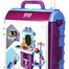 D_738990-MCO52607598025_112022-O.jpg Maletin Ruedas Tocador Set Rosado Completo Espejo Infantil