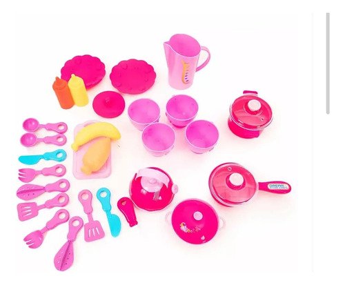 Set De Cocina De Juguete Para Las Princesas De Casa