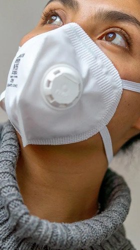 Tapabocas N95 Válvula Registro Invima Nacional Alta Calidad