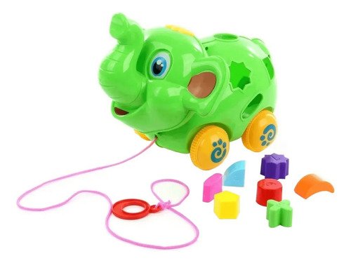 D_739112-MCO80621056254_112024-O.jpg Elefante De Arrastre Con Fichas Encajable |juguete Educativo