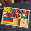 Juego Madera Montessori Matemáticas Calculadora Ábaco