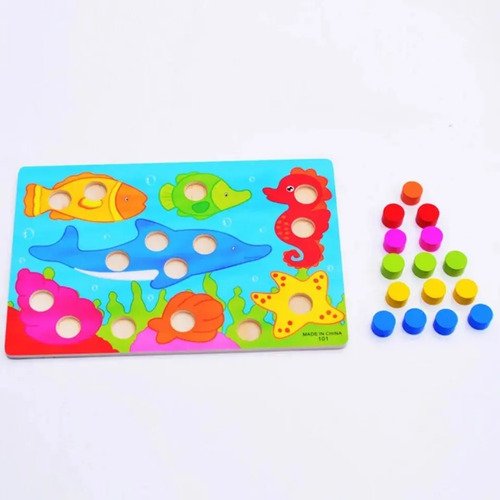 3 Tableros Didácticos Identificación Colores Montessori