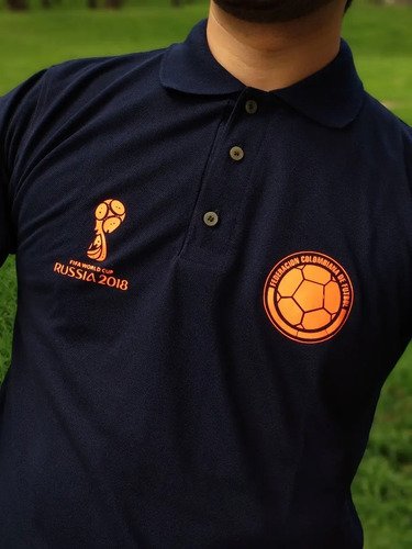 D_741774-MCO27496382497_062018-O.jpg Camisa Tipo Polo Selección Colombia Hombre Futbol Regalo