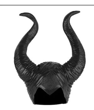 Cuernos De Maléfica Disfraz Con Diadema Firme Negro