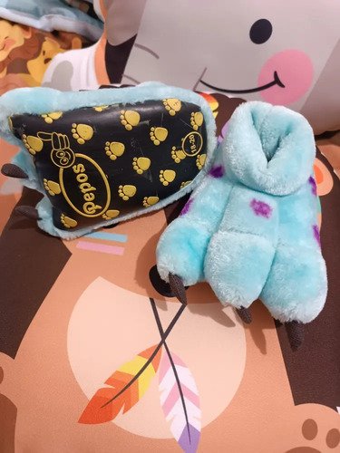 Babuchas Bebé Zapatos Sullivan Disfraz Celeste 18