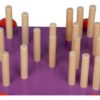 Carro Arrastre Figuras Geométricas Juguete Madera Juego