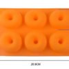 Molde Silicona Antiadherente Donas Utensilio Cocina Rosquill Violeta