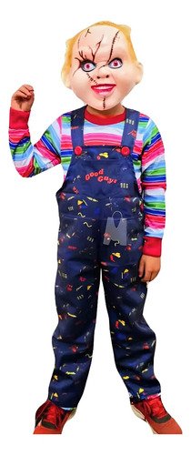 D_745314-MCO79698709966_102024-O.jpg Disfraz De Chucky Para Niña | Traje Completo Y Calidad Premium