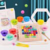 D_746246-MCO45540076234_042021-O.jpg Juguete Clasificación Conteo Pinzas Montessori Set Didáctico Varios