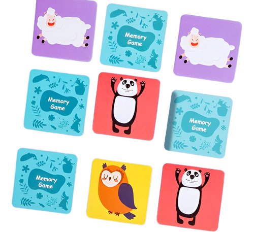 D_746842-MCO80856710913_112024-O.jpg Juego De Memoria Para Niños Parejas | 36 Fichas De Animales
