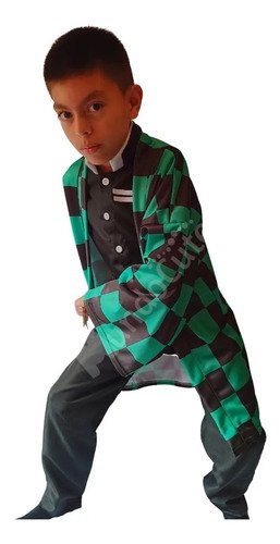 D_747591-MCO51838605551_102022-O.jpg Cosplay Tanjiro Kamado Disfraces Demon Slayer Disfraz