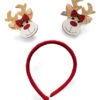 Set De 4 Diademas Balaca Navideñas - Con Diferentes Diseños! Rojo