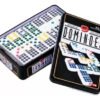 D_748757-MCO80558307004_112024-O.jpg Dominó Premium Doble 12 Con Caja Metálica |puntos De Colores