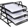 Portadocumentos Metálico Base Resistente Organizador