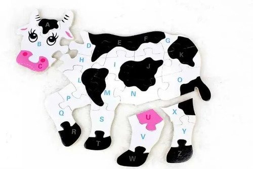 3 Rompecabezas De 27 Y 37 Piezas Para Niños En Madera Kit X3
