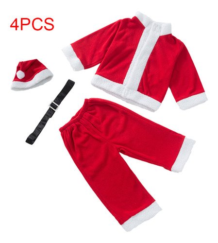 Disfraz De Santa Claus Para Niño - ¡el Clásico Look Navideño Para Los Pequeños!