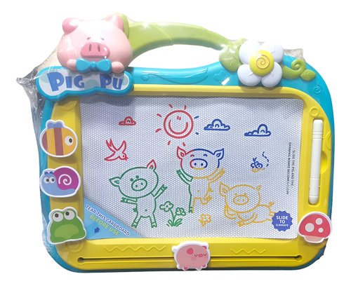 D_749825-MCO80680598982_112024-O.jpg Tablero Mágico Para Niños Juego Educativo Para Dibujar Rojo